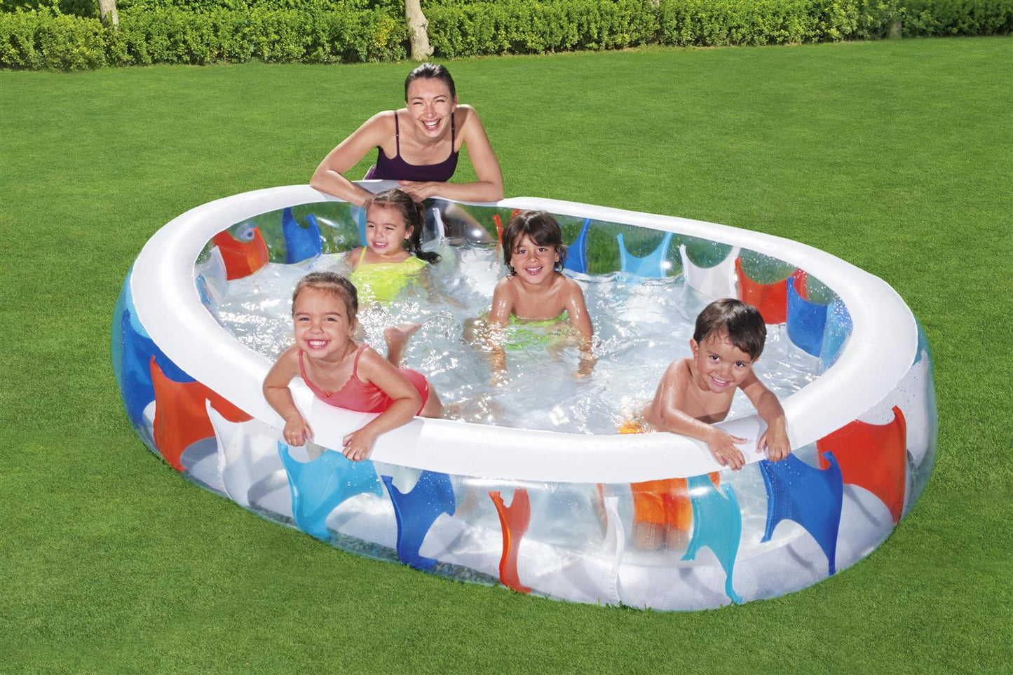 Elliptic Family Pool 229x152x51cm