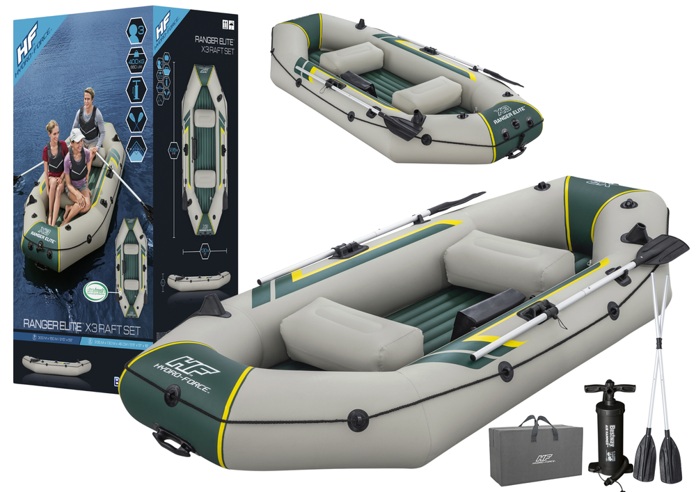 Bestway Ranger Elite X3 Raft Set 295x130cm
