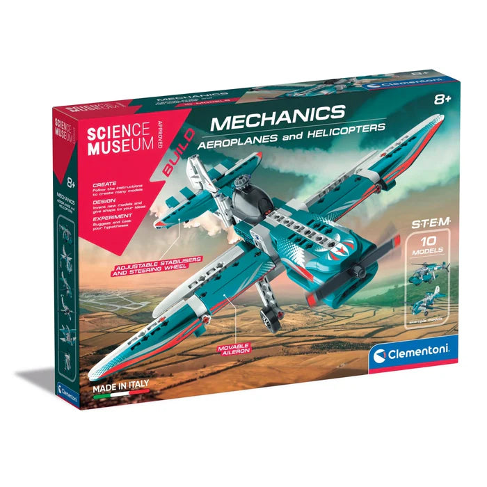 Clementoni Mechanics - Aeroplanes & Helicopters