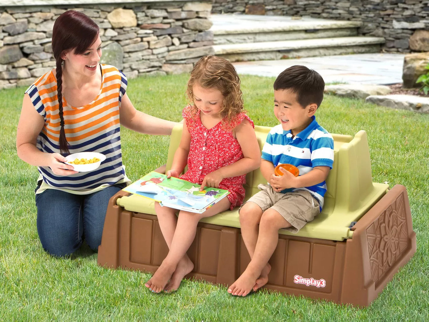 Simplay3 Sand & Water Bench